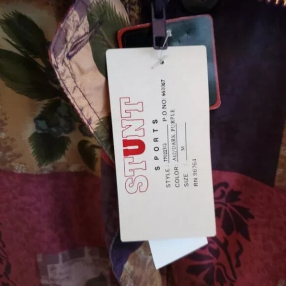 Vintage 80s Silk Bomber Jacket Montgomery Wards Deadstock from Stunt Sports - Picture 4 of 5